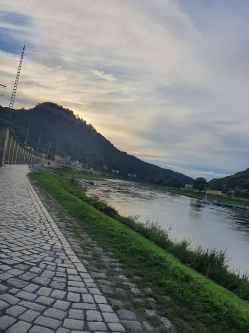 Kirchblick Daire Königstein an der Elbe Dış mekan fotoğraf